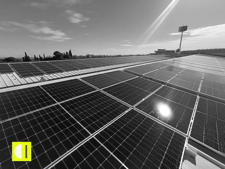 Instalación coplanar de 100kW