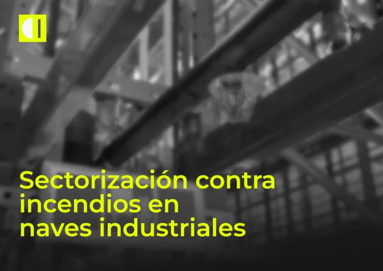 Sectorización contra incendios en naves industriales